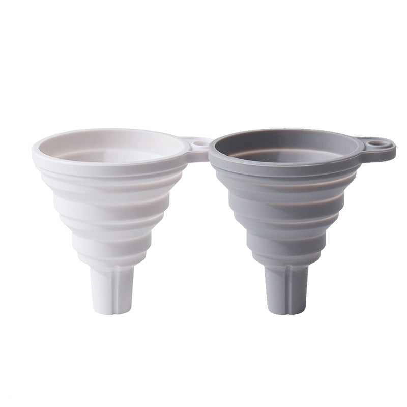 Transform Your Kitchen Experience with the Kitchen Gadget Creative Silicone Folding Funnel