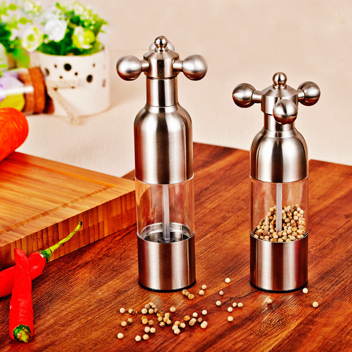 Elevate Your Culinary Experience with the 4 Color Pepper Salt And Spice Grinder Set