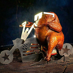 Why You Need the Chicken BBQ Roasting Stand Steel Grill Rack