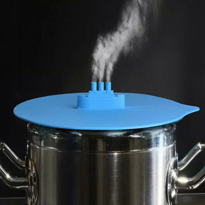 Transform Your Cooking with the Anti-Skid Shatterproof Steam Cover