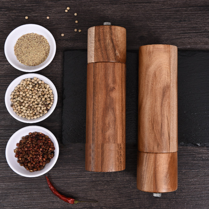 Enhance Your Culinary Experience with Our Manual Cylindrical Ceramic Core Pepper Grinder
