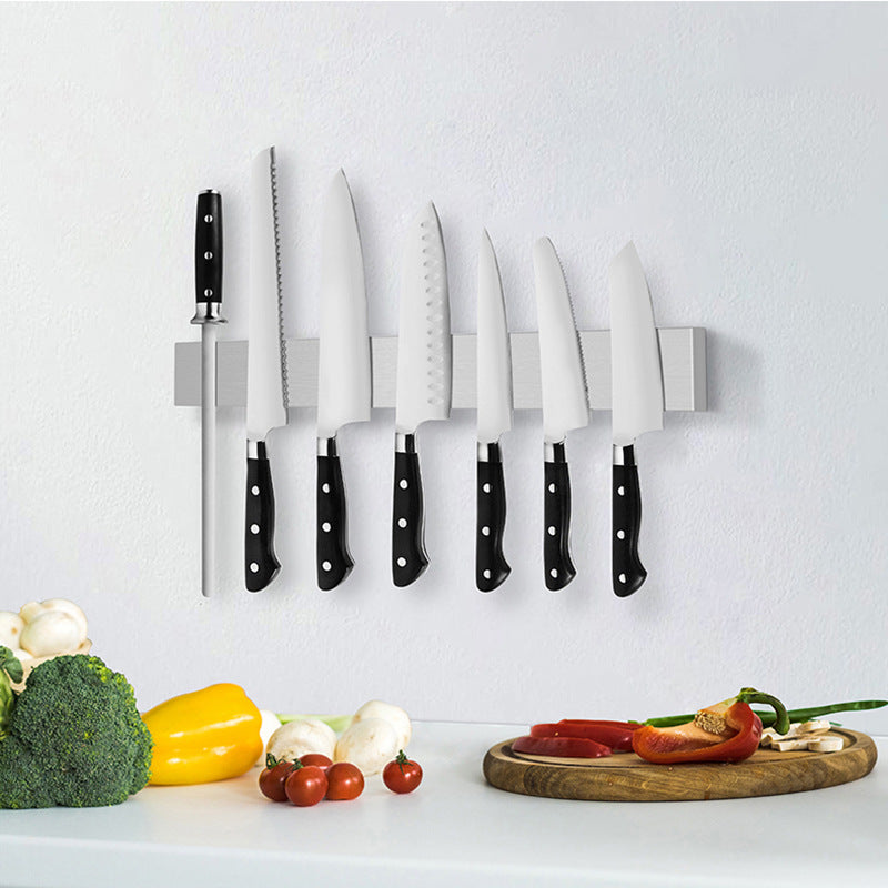Transform Your Kitchen with Our Wallmounted Knife Storage Rack